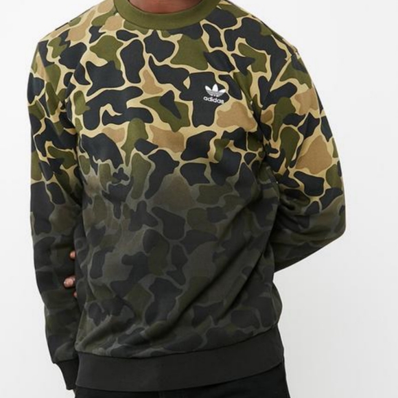 adidas Other - Men's Adidas Ombre Camo Sweatshirt